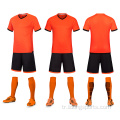 Futbol forması gömlek seti özel retro futbol üniformaları